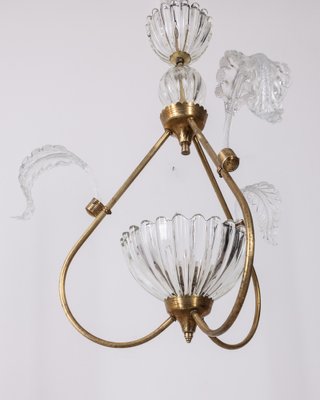 Vintage Hanging Lamp in Murano Glass, 1950s-IUC-1771086