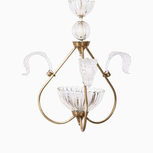 Vintage Hanging Lamp in Murano Glass, 1950s-IUC-1771086