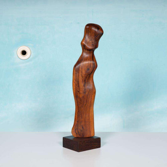 Vintage Hardwood Sculpture