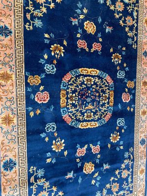 Vintage Hereke Chinese Design Rug