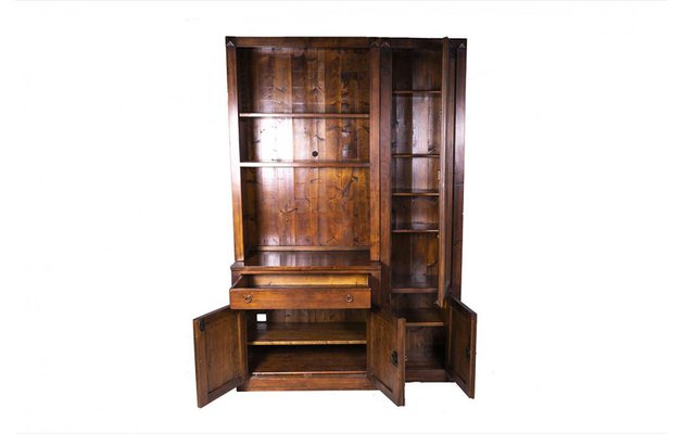 Vintage High Bookcase Sideboard in Wood-SRP-1805069