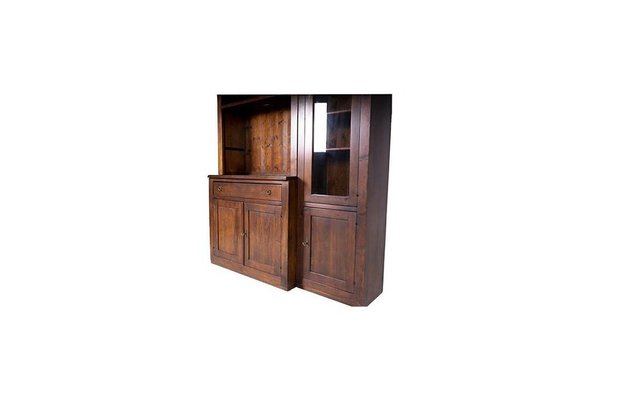 Vintage High Bookcase Sideboard in Wood-SRP-1805069