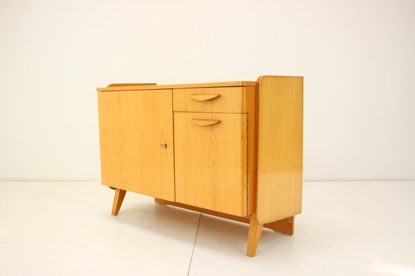 Vintage High Gloss Cabinet from Tatra Pravenec, Czechoslovakia, 1970s-TZ-1355405