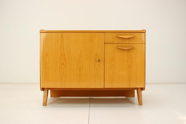 Vintage High Gloss Cabinet from Tatra Pravenec, Czechoslovakia, 1970s-TZ-1355405