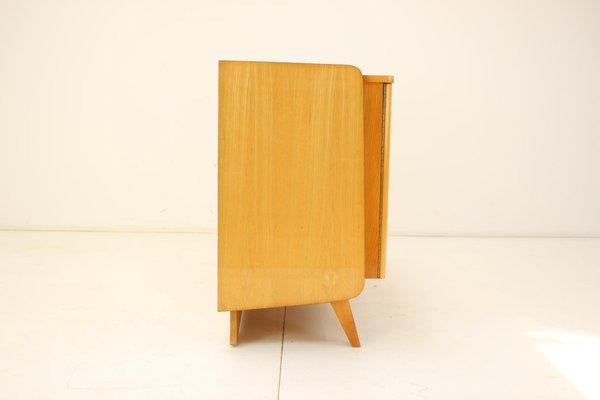 Vintage High Gloss Cabinet from Tatra Pravenec, Czechoslovakia, 1970s-TZ-1355405