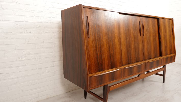 Vintage Highboard in Rosewood-HPM-2036878