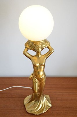 Vintage Hollywood Regency Style Table Lamp, 1980s-OV-686053