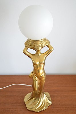 Vintage Hollywood Regency Style Table Lamp, 1980s-OV-686053