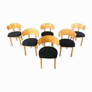 Vintage Ikea Dining Chairs by Niels Gammelgaard, 1990s, Set of 6-IRH-1781408