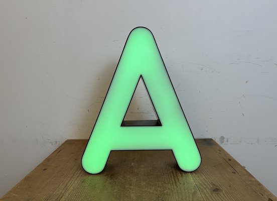 Vintage Illuminated Letter A, 1970s-CGF-1733974