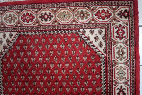 Vintage Indian Handmade Seraband Rug, 1970s-JZV-1384305