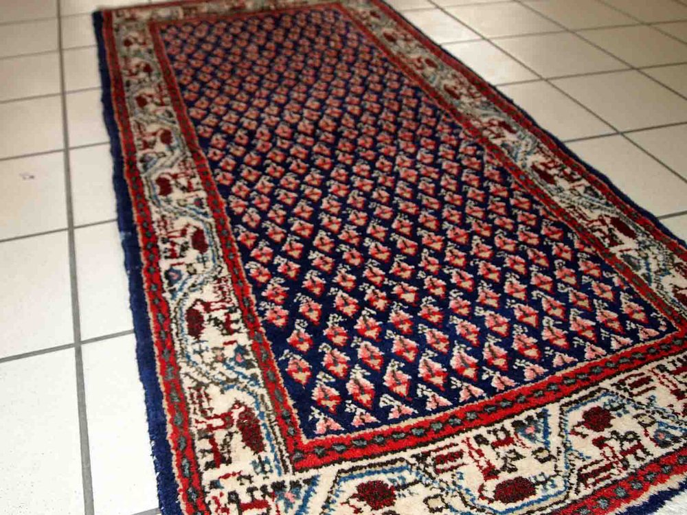 Vintage Indian Saraband Rug, 1970s