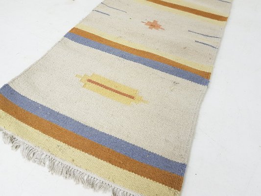 Vintage Indian Wool Rug-ZO-1157665