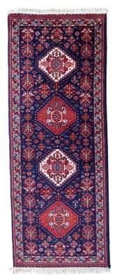 Vintage Indo-Tabriz Runner, 1970s-JZV-1371688