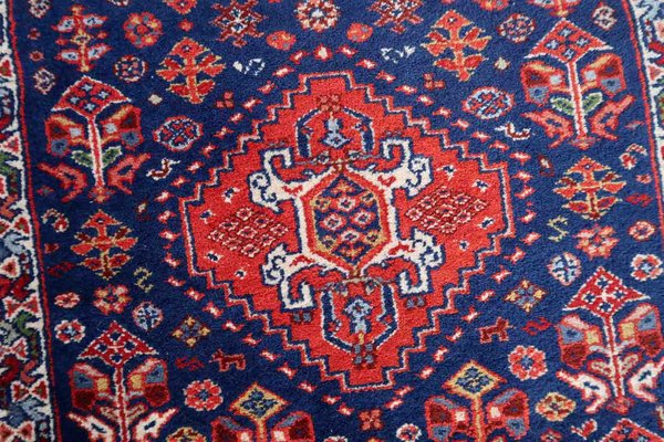 Vintage Indo-Tabriz Runner, 1970s-JZV-1371688