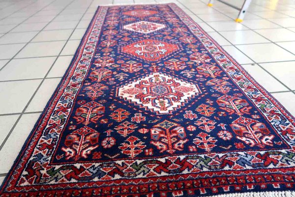 Vintage Indo-Tabriz Runner, 1970s-JZV-1371688