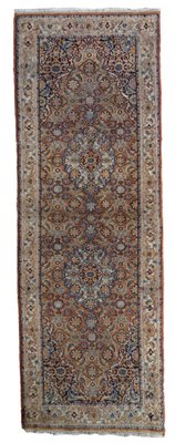 Vintage Indo-Tabriz Runner Rug, 1970s-JZV-1340875