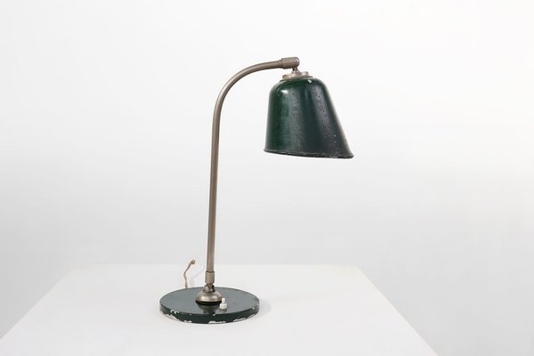 Vintage Industral Metal Desk Lamp, France, 1920s-YSY-2041230