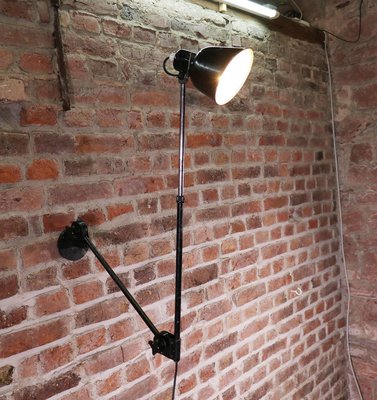 Vintage Industrial Adjustable Articulated Telescopic Lamp-DEK-932577