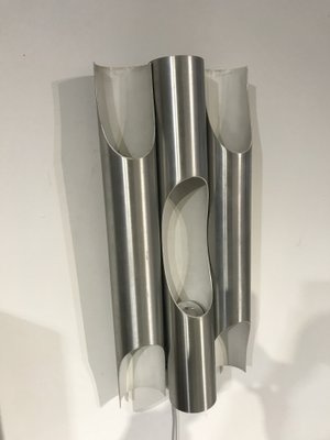 Vintage Industrial Aluminum Mid-Century Sconce, 1960s-PQP-548606