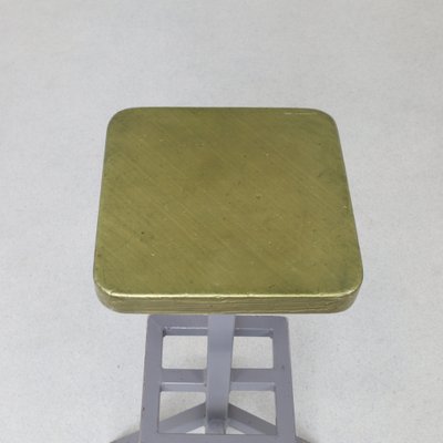 Vintage Industrial Bar Stools, 1970s, Set of 5-RZV-1735960