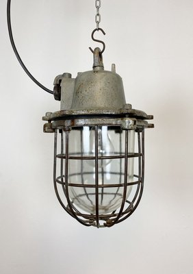 Vintage Industrial Cast Iron Pendant Light, 1960s-CGF-933401