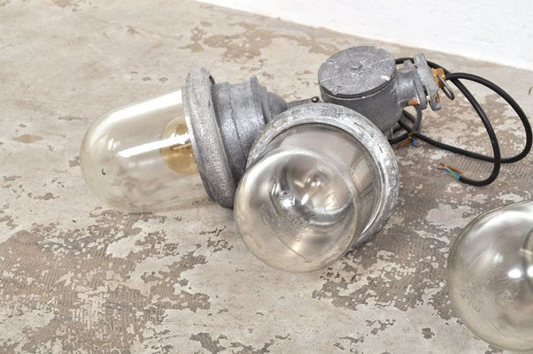 Vintage Industrial Ceiling Light, 1950s-AOX-1804297