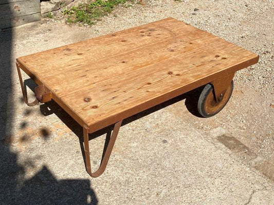 Vintage Industrial Coffee Table, 1950-ZYJ-2022637