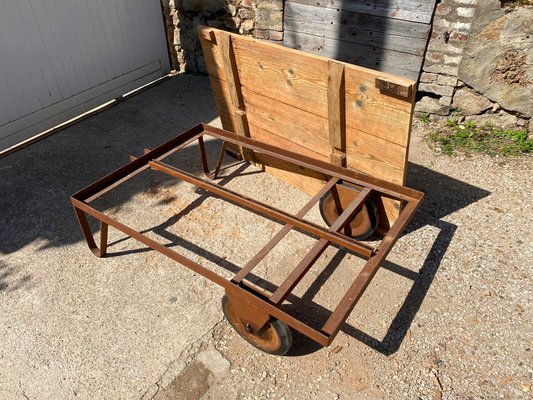 Vintage Industrial Coffee Table, 1950-ZYJ-2022637