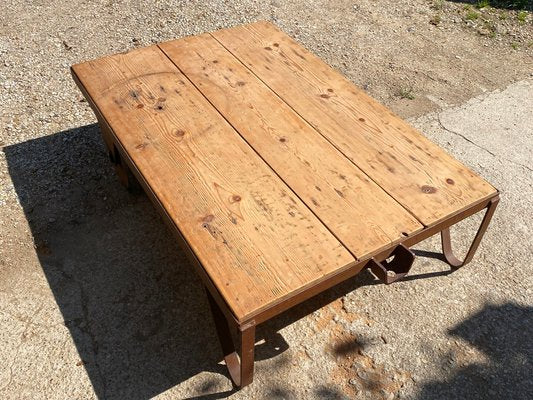 Vintage Industrial Coffee Table, 1950-ZYJ-2022637