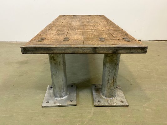 Vintage Industrial Coffee Table, 1960s-CGF-870406