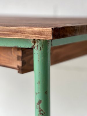 Vintage Industrial Console Table with Drawers-ALG-1350467