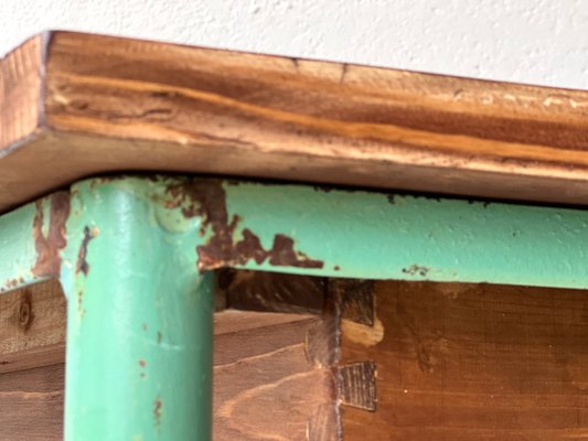 Vintage Industrial Console Table with Drawers-ALG-1350467