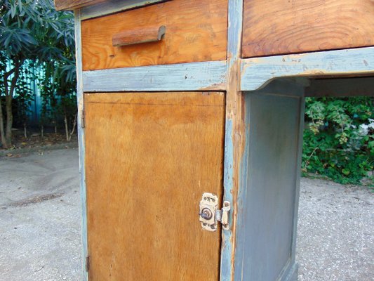 Vintage Industrial Desk in Wood, 1950s-GZF-1419834