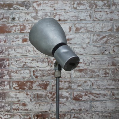 Vintage Industrial Grey Metal Desk Light-BLS-1747301