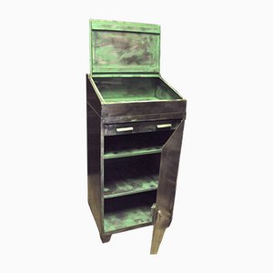 Vintage Industrial Iron Industrial Locker, 1950s-NA-1113182