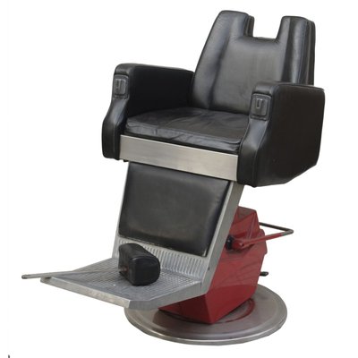 Vintage Industrial Italian Barber's Chair, 1980s-RAQ-506646