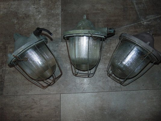 Vintage Industrial Lamp from Polam Gdańsk-CAQ-924441