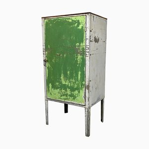 Vintage Industrial Metal Cabinet-TZ-1057395