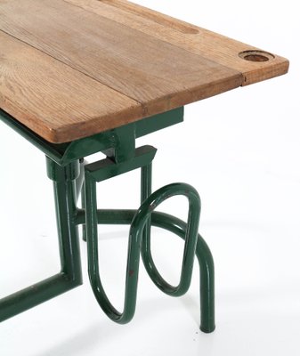 Vintage Industrial One Seat School Desk by Jean Prouvé-MY-1122283