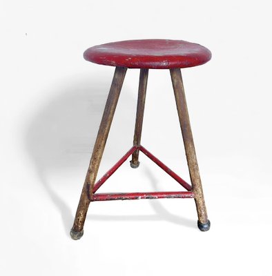 Vintage Industrial Stool in the style of Robert Wagner-DZY-1785514