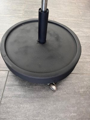 Vintage Industrial Stool with Wheels, 1970s-SEI-1350423