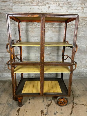 Vintage Industrial Wheel Rack-GUH-1805202