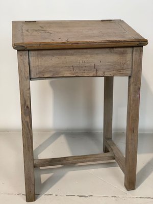 Vintage Industrial Wood Desk, 1950s-VBM-823615