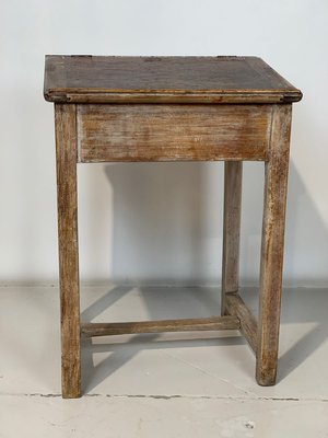 Vintage Industrial Wood Mid-Century Desk, 1950s-VBM-823612