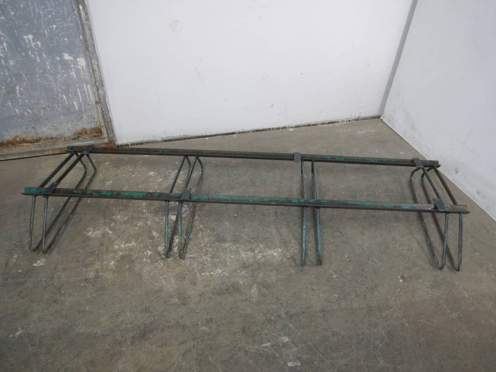 Vintage Iron Bicycle Rack, 1960