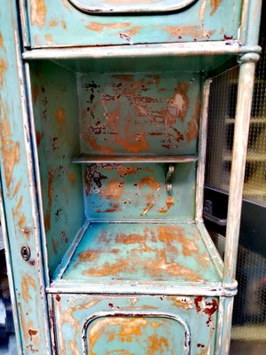 Vintage Iron Cabinet, 1930s-NA-1028033