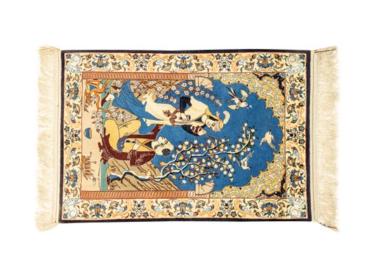 Vintage Isfahan Rug-GPP-1091857