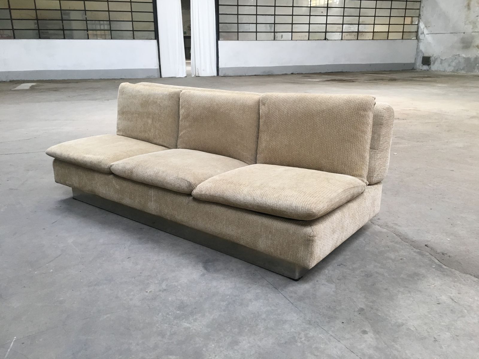 Vintage Italian 3-Seater Sofa