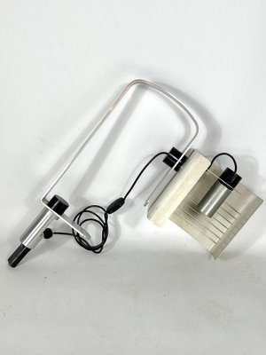 Vintage Italian Aluminum and Lacquer Desk Lamp, 1960s-OT-1314835